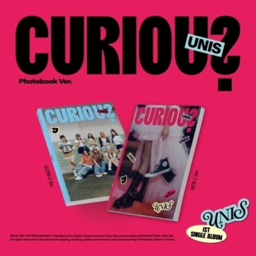 Unis: Curious - Photobook Version - incl. 84pg Photobook, Envelope, Sticker Set, Photocard, Special Photocard + Folded Poster