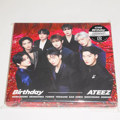 ATEEZ: Birthday - Version A - incl. 36pg Photobook + Trading Card - COMPACT DISCS