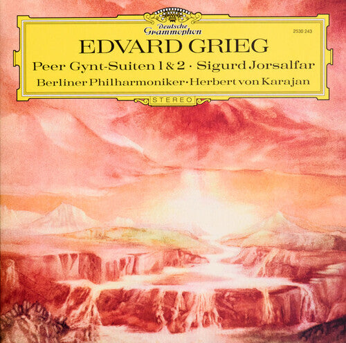 Grieg / Karajan / Berliner Philharmoniker: Grieg: Peer Gynt Suites 1 & 2, Sigurd Jorsalfar (Original Source, 180gm Deluxe Gatefold Edition) - VINYL LP