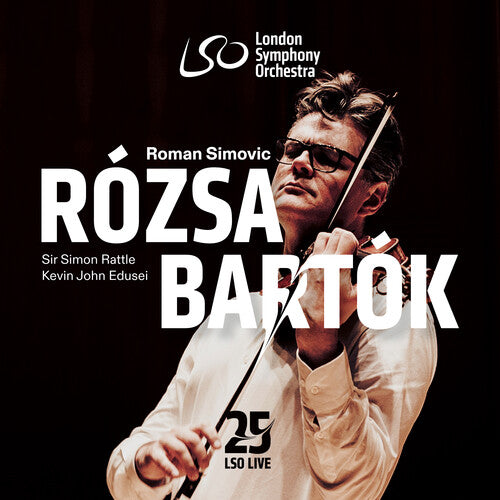 Simovic, Roman: Rozsa: Violin Concerto; Bartok: Violin Concerto No. 2 - SUPER-AUDIO CD
