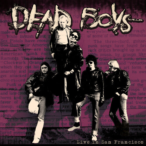 Dead Boys: Live in San Francisco