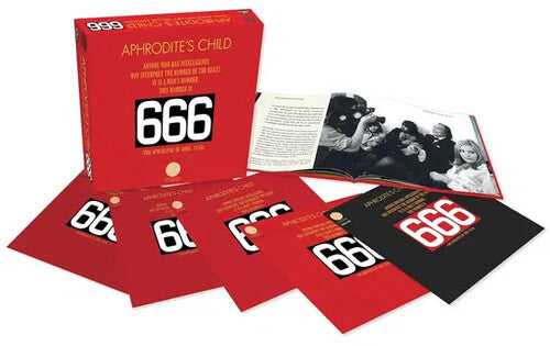Aphrodite's Child: 666 The Apocalypse Of John - 4CD & 1BR Boxset - COMPACT DISCS