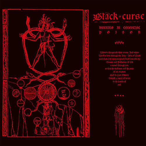 Black Curse: Burning In Celestial Poison - COMPACT DISCS