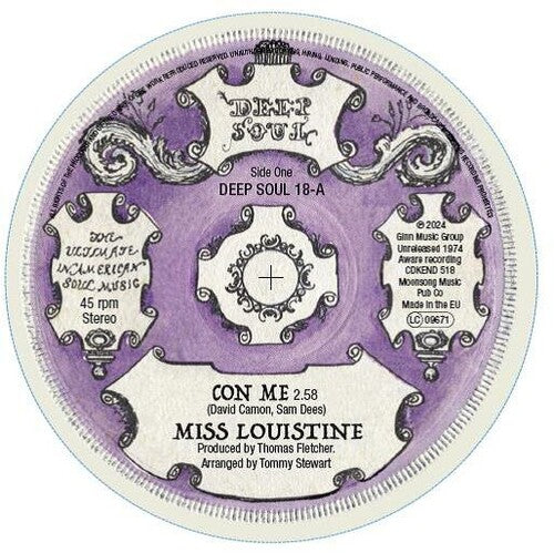 Miss Louistine / Dees, Sam: Con Me / Con Me