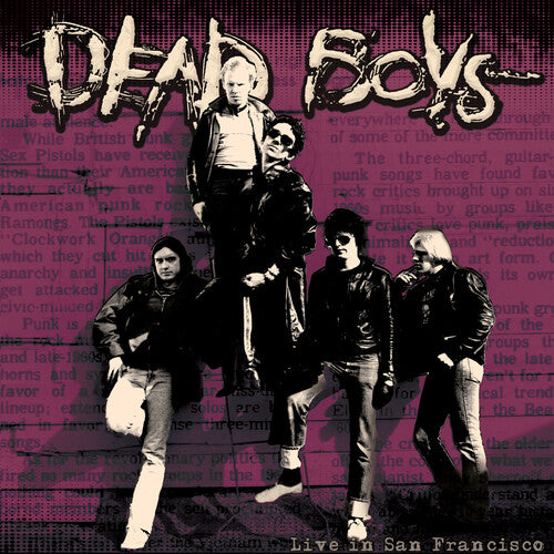 Dead Boys: Live in San Francisco - Purple Marble