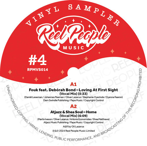 Reel People Music Vinyl Sampler : Vol. 4 / Various: Reel People Music Vinyl Sampler : Volume 4 (Various Artists)