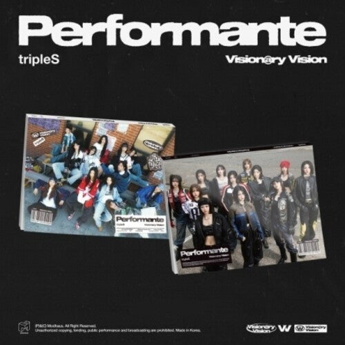 Triples: Visionary Vision - incl. Unit Polaroid Photocard, 72pg Booklet, Sticker, Photo Print, Double Class Objekt, Visual Card + Poster - COMPACT DISCS