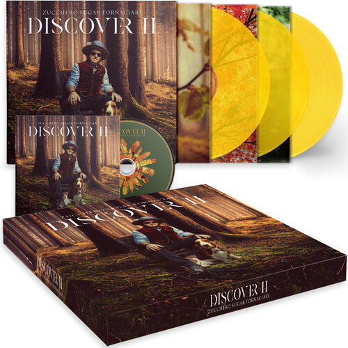 Zucchero: Discover II - Ltd Numbered Deluxe 3LP+CD Box - Transparent Yellow Vinyl