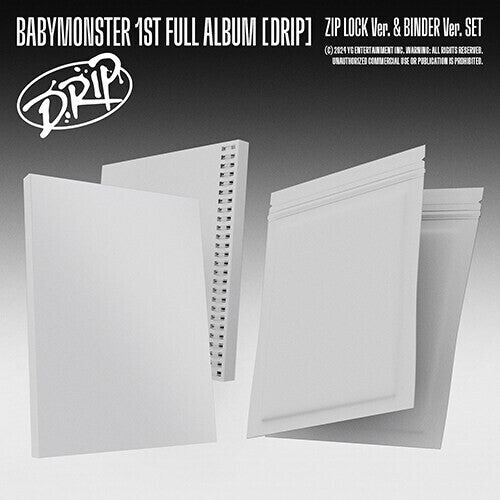 Babymonster: Drip - Random Cover - incl. Photobook, Selfie Photocards + More - COMPACT DISCS