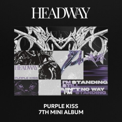 Purple Kiss: Headway - incl. 96pg Photobook, Envelope, 2 Stickers, Postcard, Unit Bookmark, Polaroid, Lyrics Poster + 2 Photocards - COMPACT DISCS