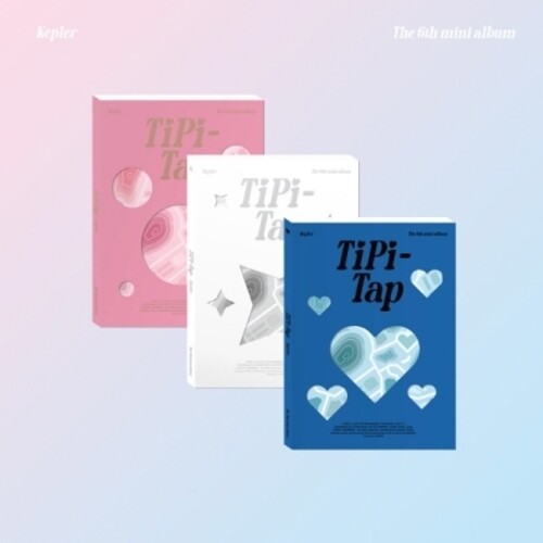 Kep1er: Tipi-Tap - Random Cover - incl. 80pg Photobook, Folded Solo Poster, Lyric Sticker, Photocard + Folded Poster - COMPACT DISCS