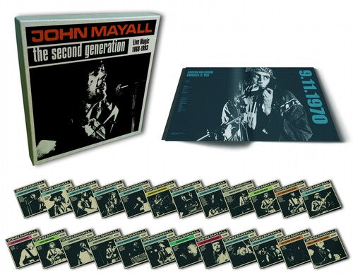 Mayall, John: Second Generation: Live Magic 1968-1993 - 30CD Box Set with 120pg Hardbook Book - COMPACT DISCS