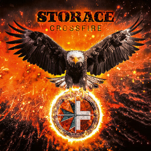 Storace: Crossfire - Red & Yellow Splatter Colored Vinyl