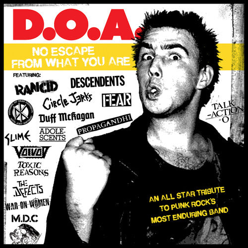 Various Artists: DOA - No Escape From What You Are (Various Artists) Red - VINYL LP