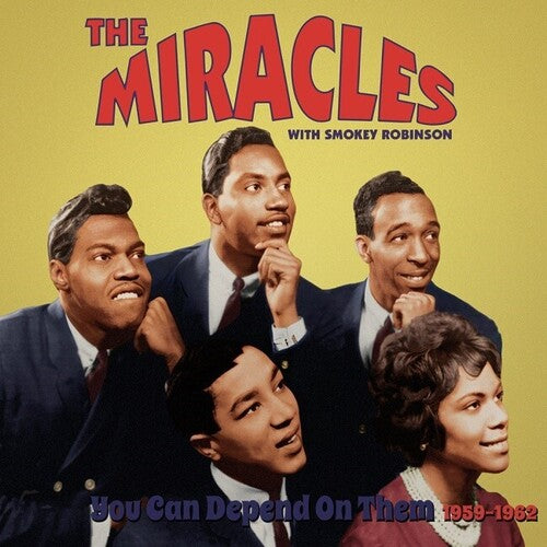 Robinson, Smokey / Miracles: You Can Depend On Them 1959-1962 - 140gm Red & Black Marble Vinyl