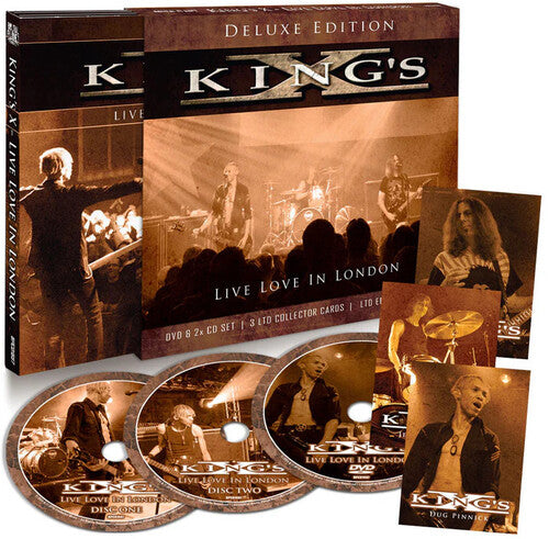 King's X: Live Love in London: Deluxe Edition - COMPACT DISCS