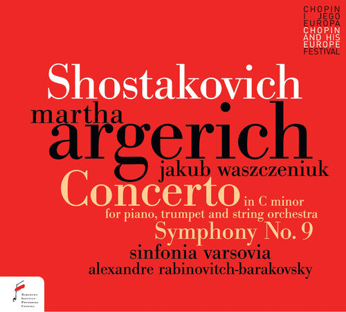 Shostakovich / Argerich, Martha / Waszczeniuka: Shostakovich / Cto for Pno C Minor Op 35 / Sym 9