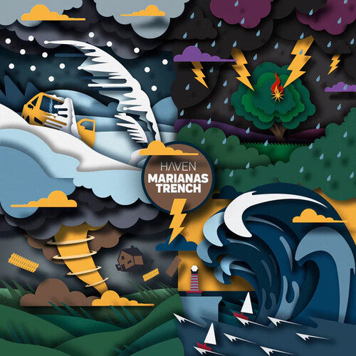 Marianas Trench: Haven - Blue Colored Vinyl - VINYL LP
