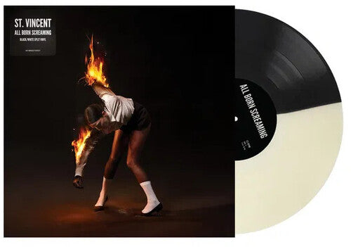 St Vincent: All Born Screaming - Black & White Colored Vinyl - VINYL LP