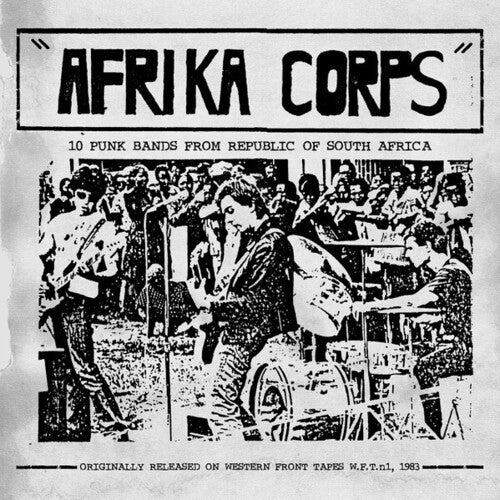 Afrika Corps: 10 Punk Bands From South Africa: Afrika Corps: 10 Punk Bands From Republic Of South Africa / Various - VINYL LP