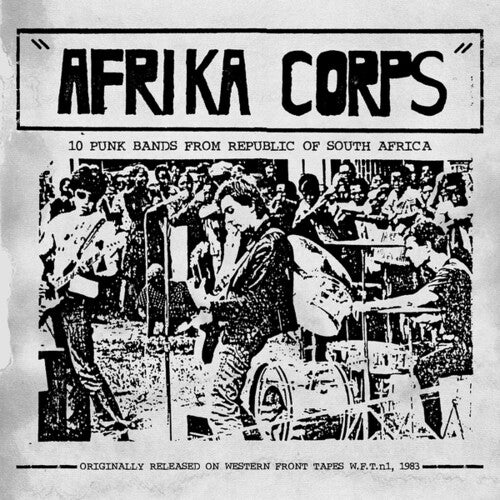 Afrika Corps: 10 Punk Bands From Republic of / Var: Afrika Corps: 10 Punk Bands From Republic Of South Africa - VINYL LP