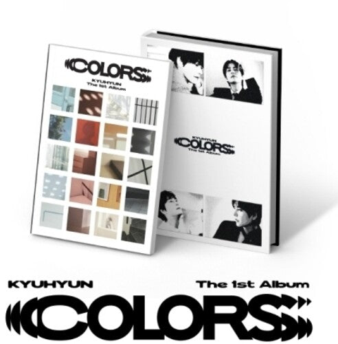 Kyuhyun: Colors - Photo Book Version - incl. 104pg Photobook, Lyrics Book, Folded Poster, 4-Cut Photo + 2 Photocards - COMPACT DISCS