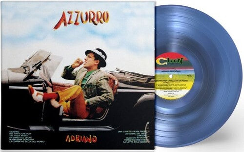 Adriano Celentano: Azzurro - Numbered Blue Vinyl - VINYL LP