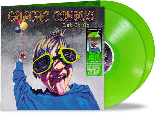 Galactic Cowboys: Let It Go - Galactic Green - VINYL LP
