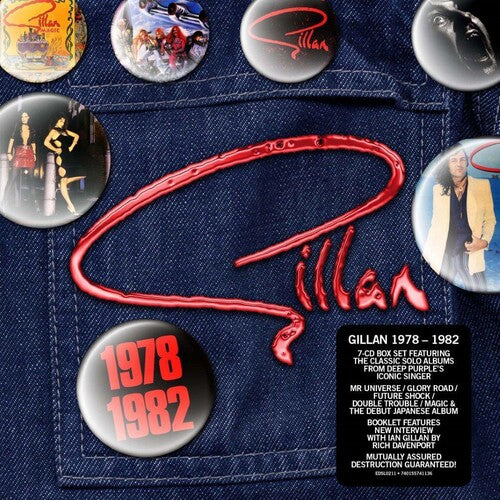 Gillan: 1978-1982 - Deluxe Boxset - COMPACT DISCS