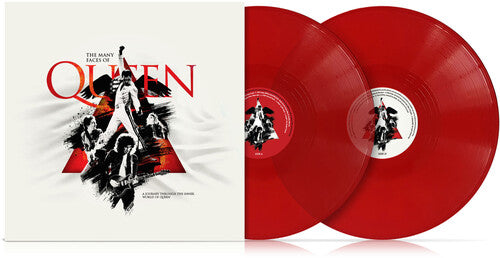 Various Artists: The Many Faces Of Queen / Various - Transparent Red Vinyl - VINYL LP