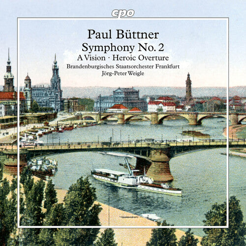 Brandenburgisches Staatsorchester Frankfurt: Buttner: Symphony No. 2; A Vision; Heroic Overture - COMPACT DISCS