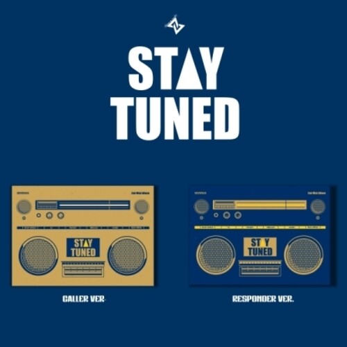 Sevenus: Stay Tuned - Random Cover - incl. 54pg Photobook, 2 Photocards, Letter Paper, Sticker, Printed Photo, Picture Diary, Folded Poster + QR Card