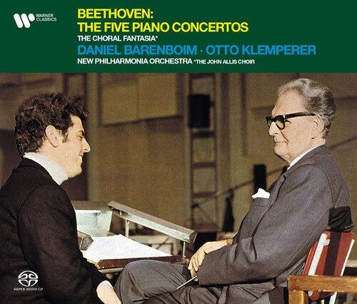 Barenboim, Daniel / Klemperer, Otto: Beethoven: 5 Piano Concertos, Choral Fantasy (3 Hybrid Sacd) - SUPER-AUDIO CD