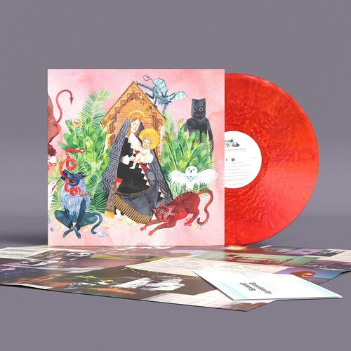 Father John Misty: I Love You, Honeybear Single LP Pearlescent Red - VINYL LP