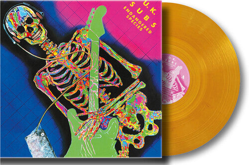 UK Subs: Endangered Species - 3mm Spinned Sleeve - VINYL LP