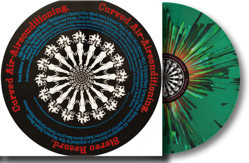 Curved Air: Airconditioning - Splatter Green Vinyl - VINYL LP