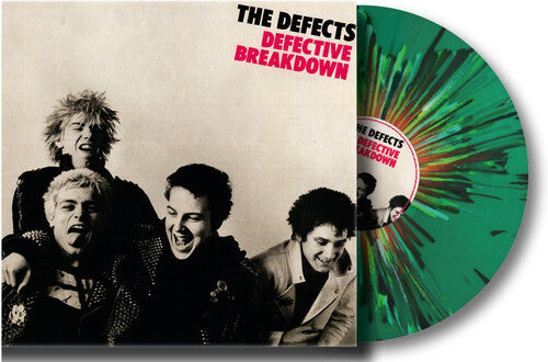 The Defects: Defective Breakdown - Splatter Green Vinyl - VINYL LP