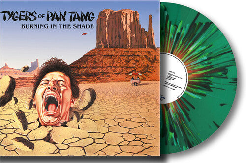 Tygers of Pan Tang: Burning In The Shade - Splatter Green Vinyl - VINYL LP
