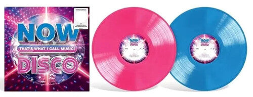 Various Artists: Now Disco / Various - Pink & Blue Colored Vinyl - VINYL LP