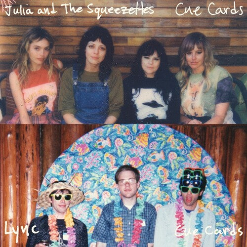 Julia & the Squeezettes & Lync: Cue Cards - Blue - 7-INCH SINGLE