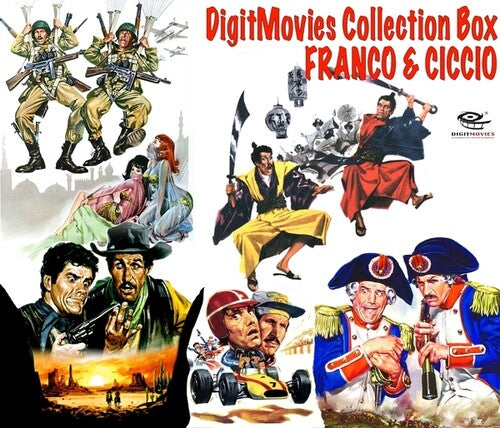De Masi, Francesco / Bacalov, Luis / Umiliani, Piero: Digitmovies Collection Box Franco And Ciccio - COMPACT DISCS