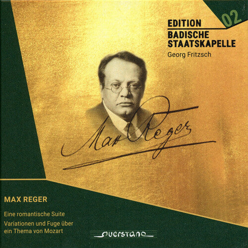 Reger / Badische Staatskapelle: Reger: A Romantic Suite & Mozart Variations - COMPACT DISCS