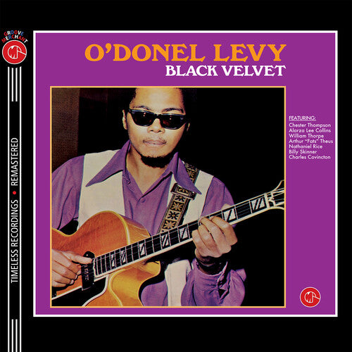 O'Donel Levy: Black Velvet - Florescent Clear Lilac Vinyl 160gm - VINYL LP
