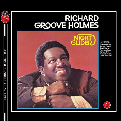 Richard Holmes Groove: Night Glider - Florescent Clear Red Vinyl 160gm - VINYL LP
