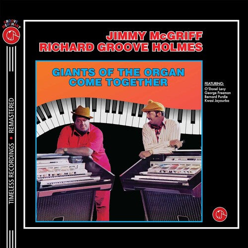 McGriff, Jimmy / Holmes, Richard Groove: Come Together - Florescent Blue With Swirl Vinyl 160gm - VINYL LP