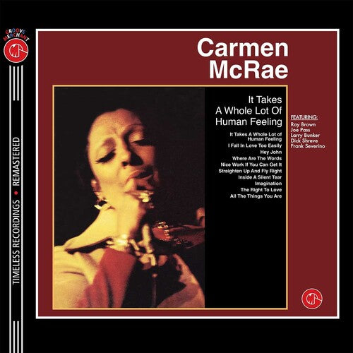 Carmen McRae: It Takes A Whole Lot Of Human - Florescent Yellow Vinyl 160gm - VINYL LP