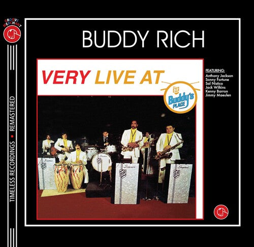 Buddy Rich: Very Live at Buddy's Place - Florescent Yellow With Swirl Vinyl 160gm - VINYL LP