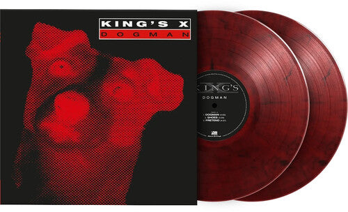 King's X: Dogman - Limited Gatefold 180-Gram Black & Red Marble Colored Vinyl