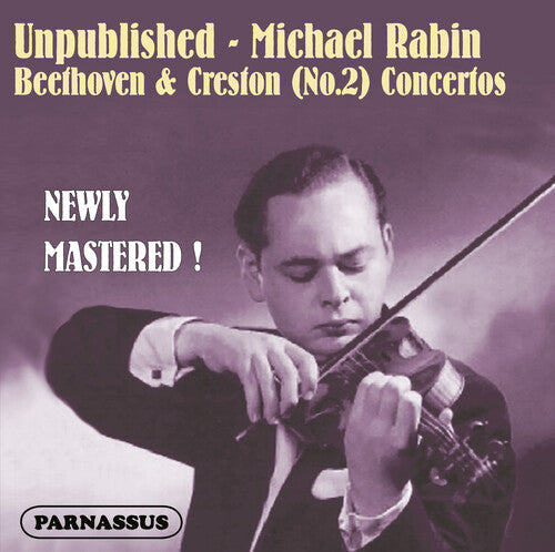 Michael Rabin: Unpublished Michael Rabin - COMPACT DISCS