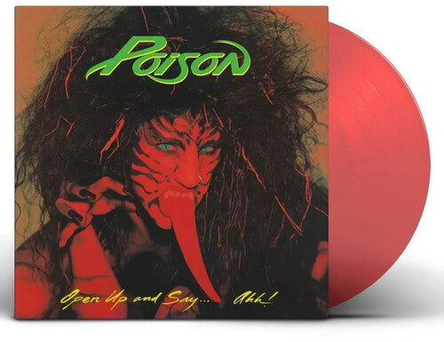 Poison: Open Up & Say Ahh - Red Colored Vinyl - VINYL LP
